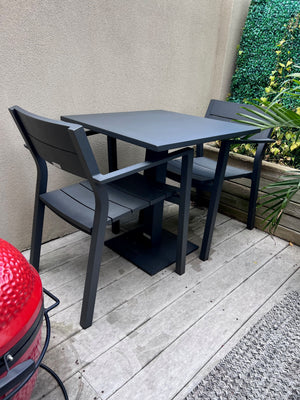 3pc "Garden Art" Outdoor Patio Bistro Set