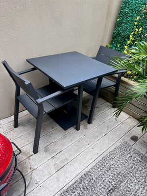3pc "Garden Art" Outdoor Patio Bistro Set