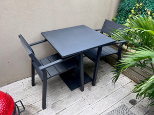 3pc "Garden Art" Outdoor Patio Bistro Set