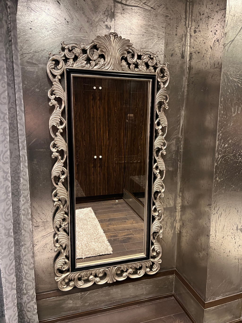 Martin Daniel Interiors Silver Full Length Mirror (*2 available- sold individually- select quantity)