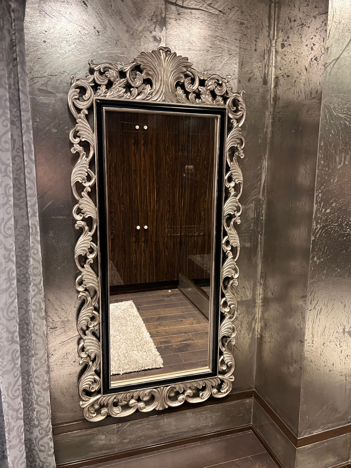 Martin Daniel Interiors Silver Full Length Mirror (*2 available- sold individually- select quantity)