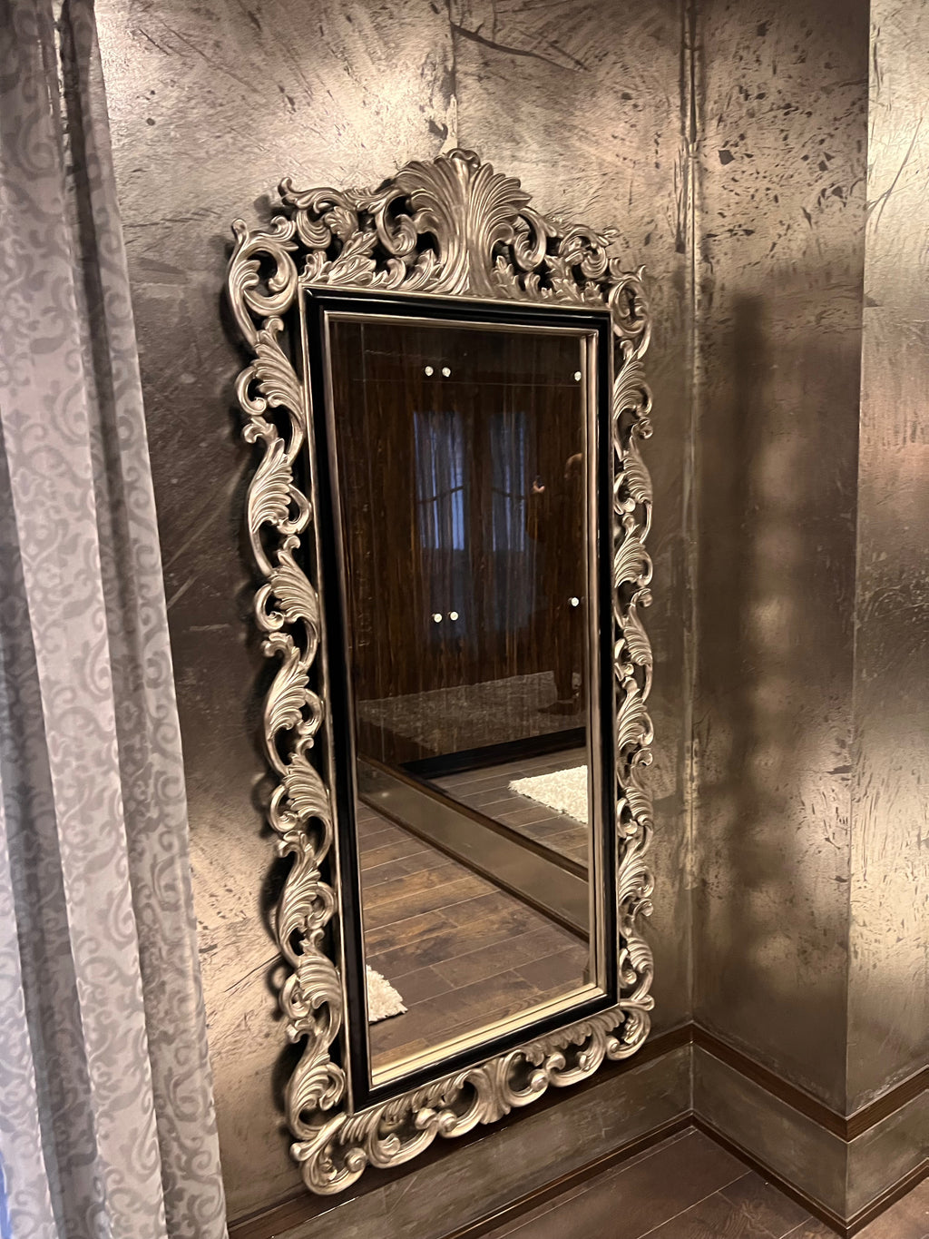 Martin Daniel Interiors Silver Full Length Mirror (*2 available- sold individually- select quantity)