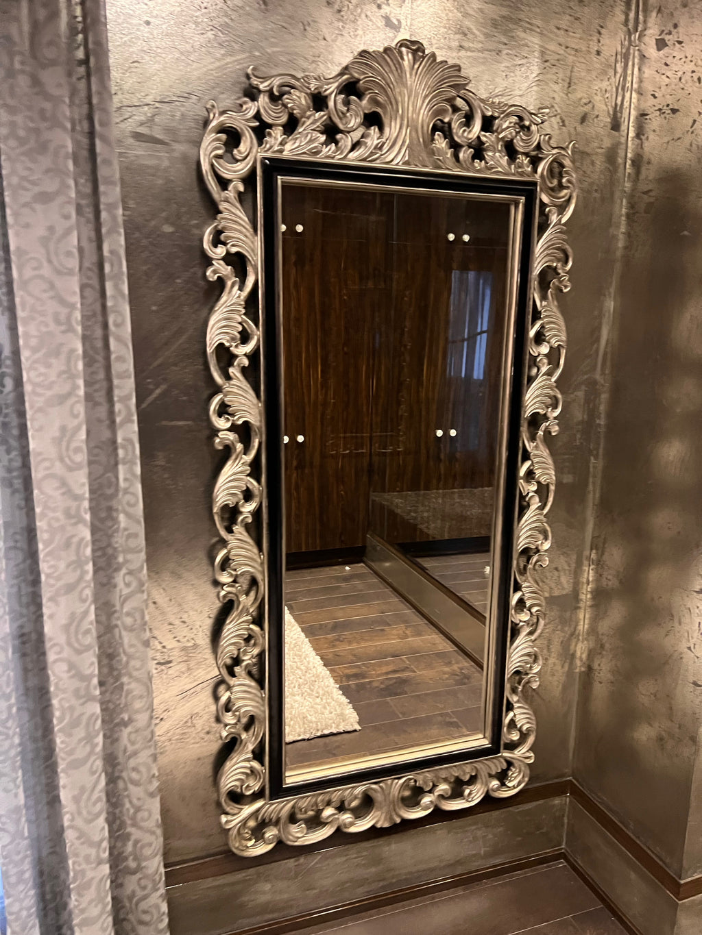 Martin Daniel Interiors Silver Full Length Mirror (*2 available- sold individually- select quantity)