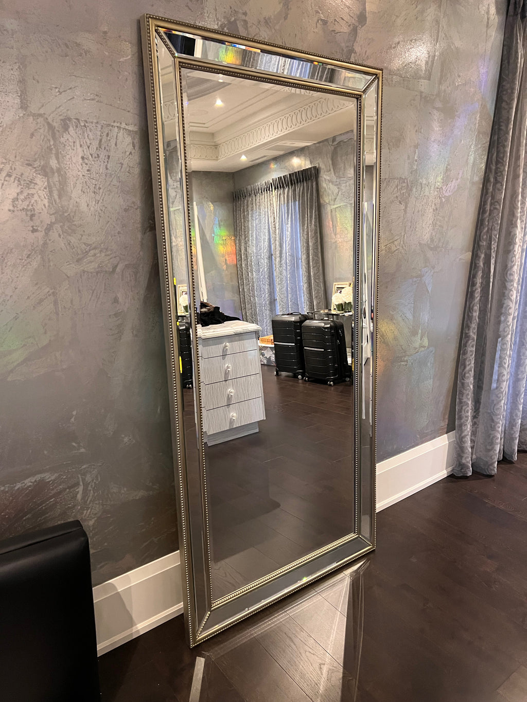 Ren-Wil MT943 Full Length Mirror with Fine Beaded Frame (*retail $1,000)