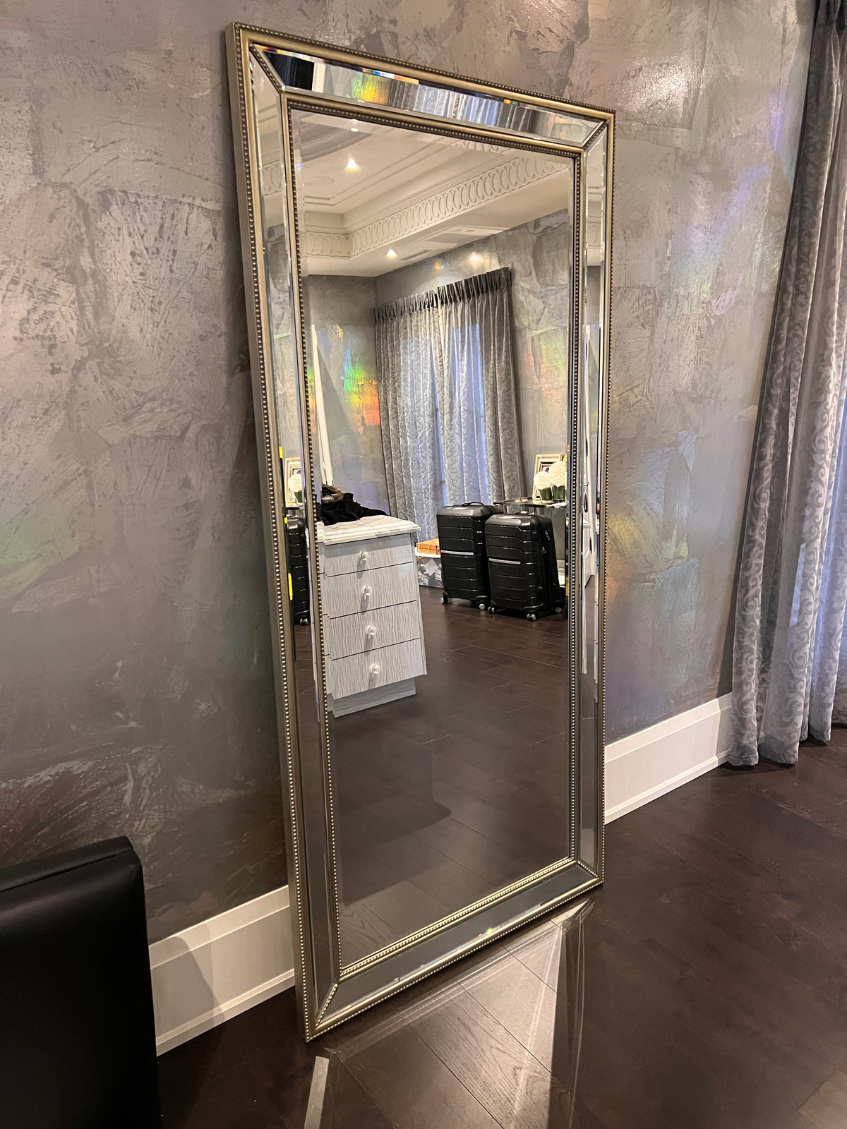 Ren-Wil MT943 Full Length Mirror with Fine Beaded Frame (*retail $1,000)