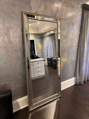 Ren-Wil MT943 Full Length Mirror with Fine Beaded Frame (*retail $1,000)