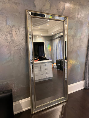 Ren-Wil MT943 Full Length Mirror with Fine Beaded Frame (*retail $1,000)