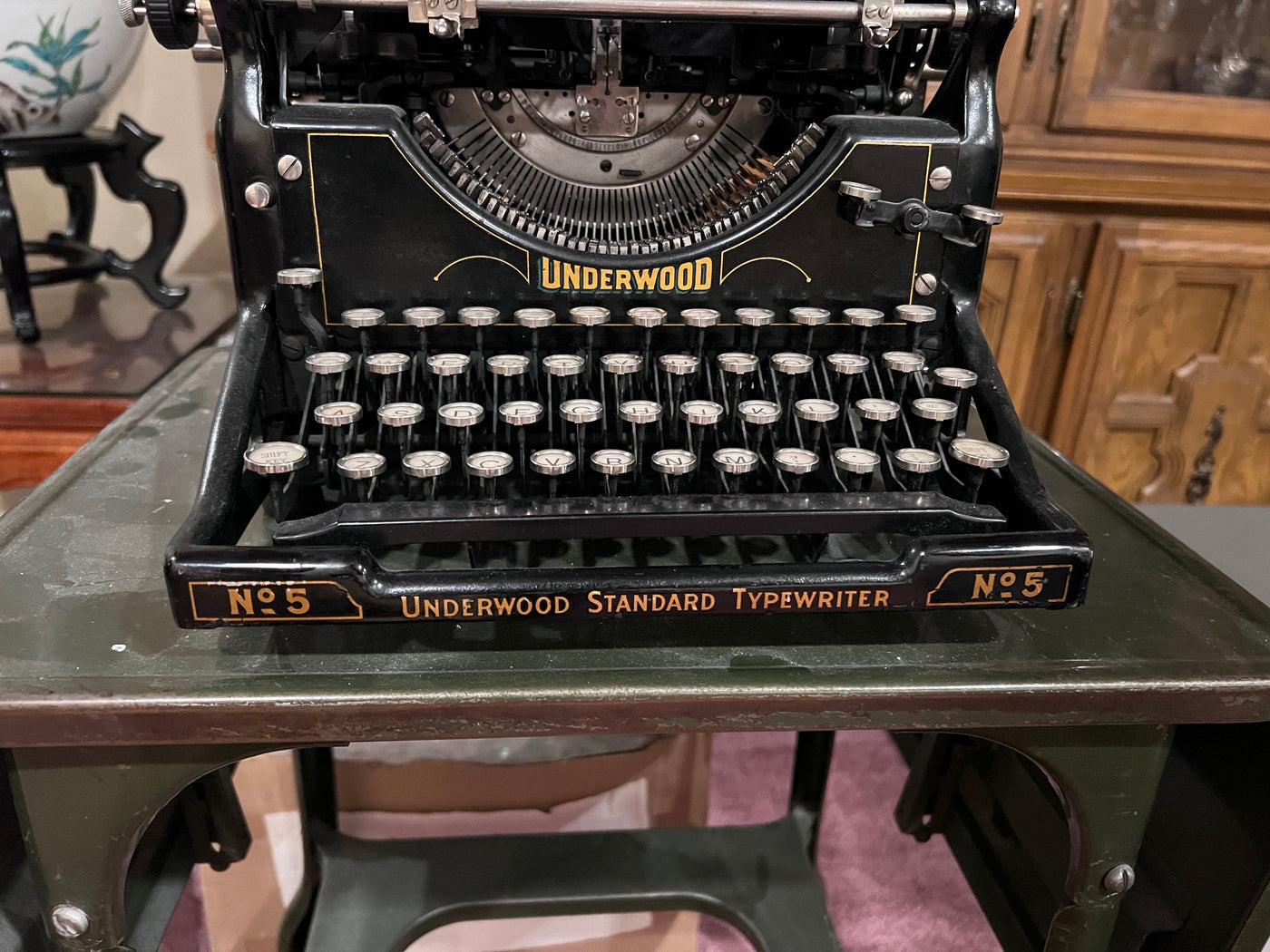 置物 Underwood Standard Typewriter No.5 Underwood Model 5 | National Museum of American History