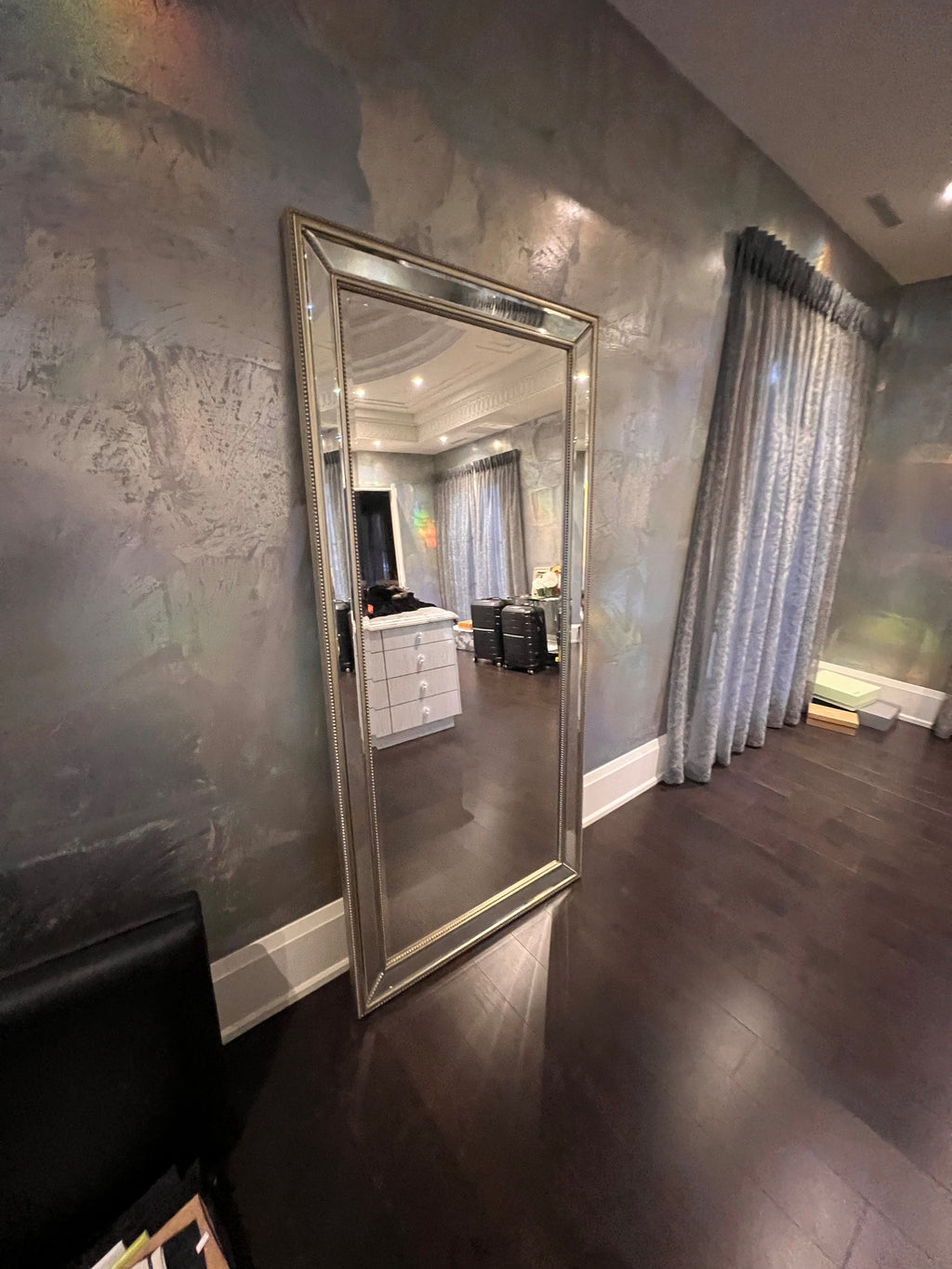 Ren-Wil MT943 Full Length Mirror with Fine Beaded Frame (*retail $1,000)