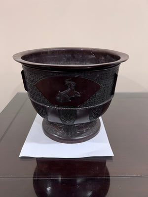 Antique Chinese Bronze Planter