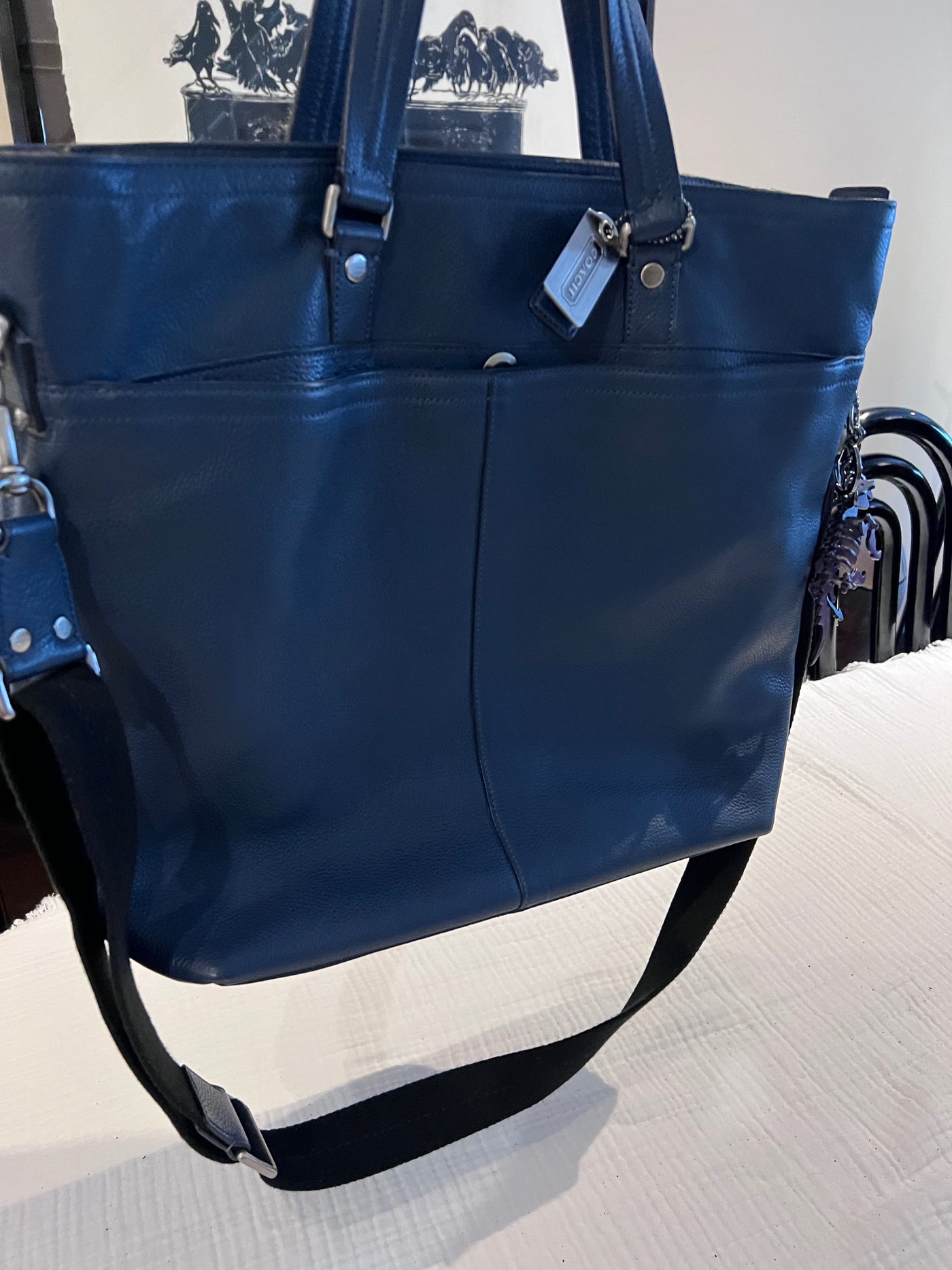 Blue coach purses sale