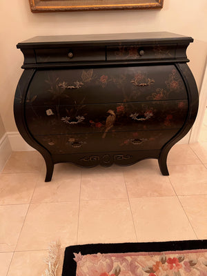 Bombay Co. Black Painted Tub Cabinet