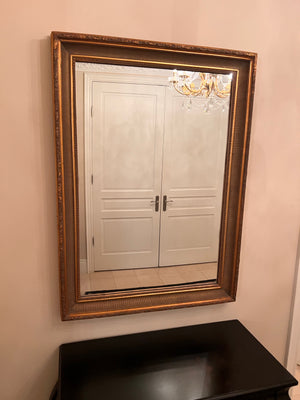 Ornate Gold Gilded Mirror