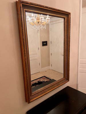 Ornate Gold Gilded Mirror