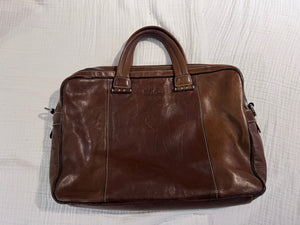 Cole Haan Brown Leather Briefcase