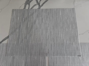3 CHILEWICH BAMBOO Rectangular Placemats, MOONLIGHT (*retail $70)