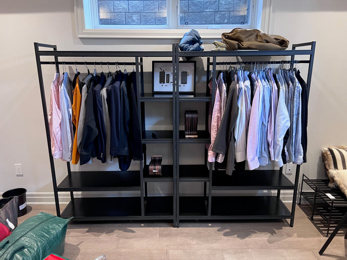 2 Free Standing Closet Organizers