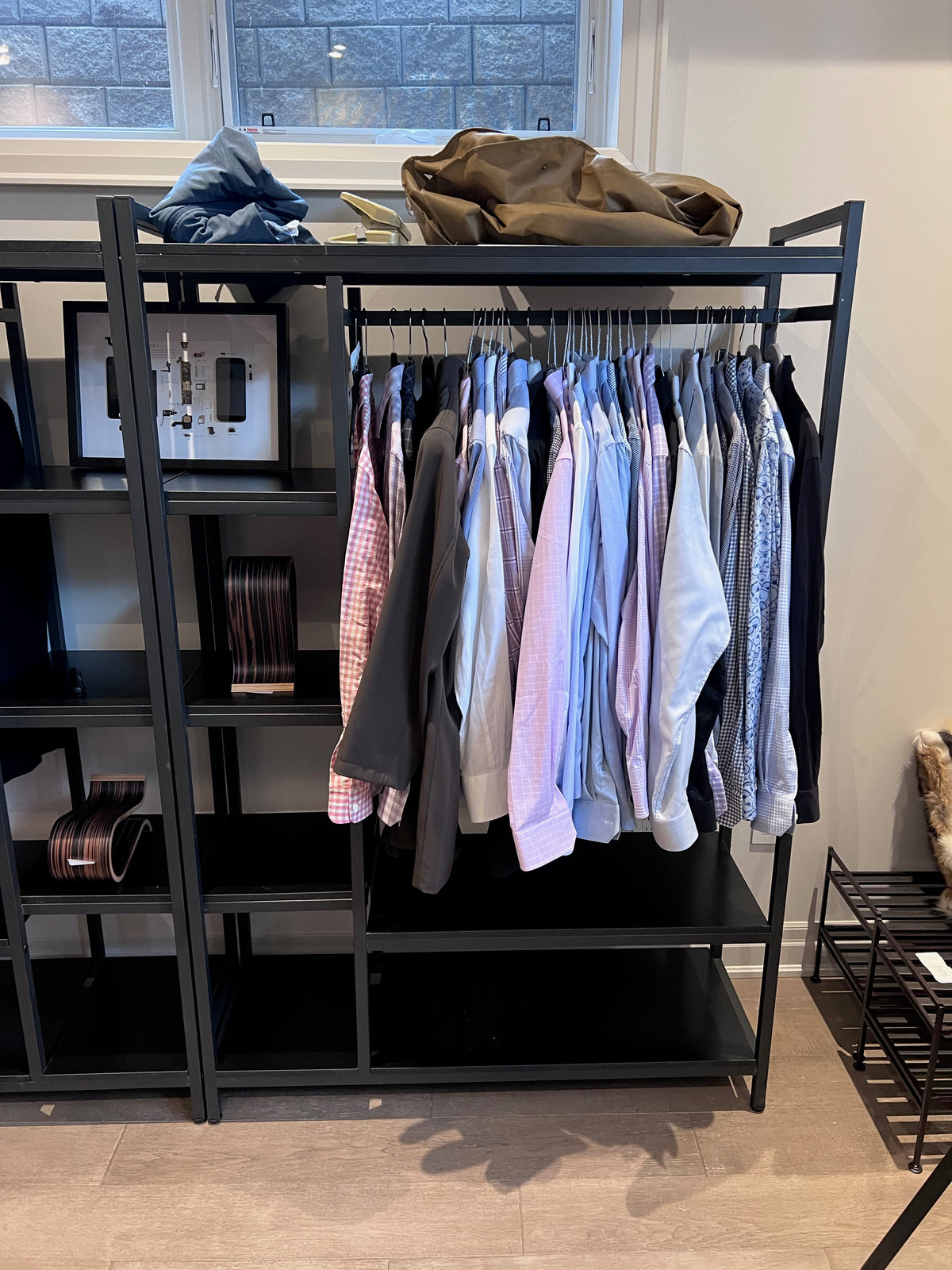 2 Free Standing Closet Organizers