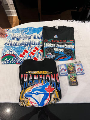 NEVER WORN- Vintage Toronto Blue Jays Lot (*purchased at the actual events)