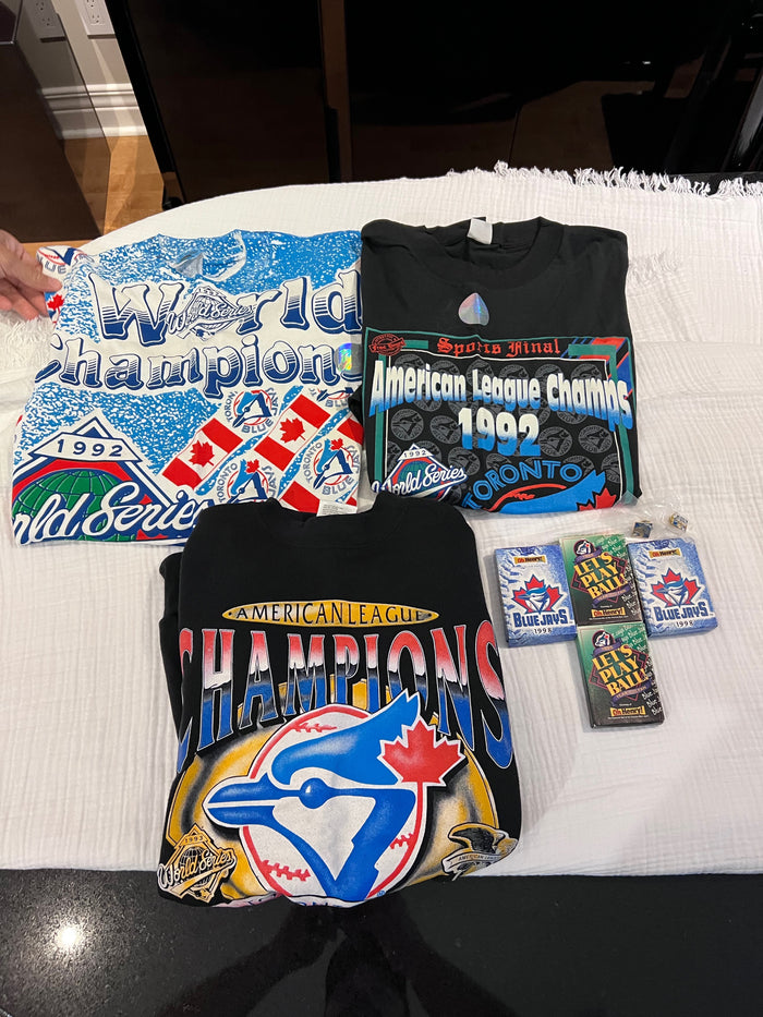 NEVER WORN- Vintage Toronto Blue Jays Lot (*purchased at the actual events)