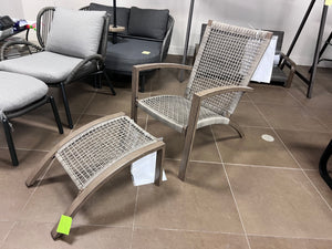 Lounge Chair with Footstool