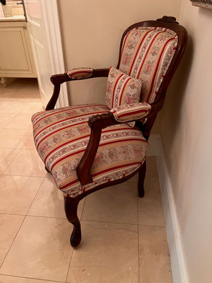 Vintage Louis XV Rococo Armchair