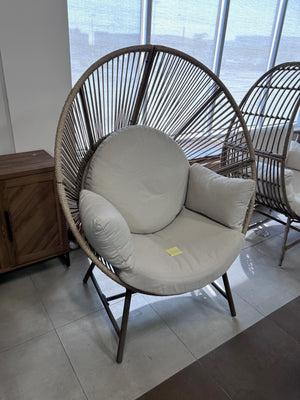 Wicker Egg Chair # 1