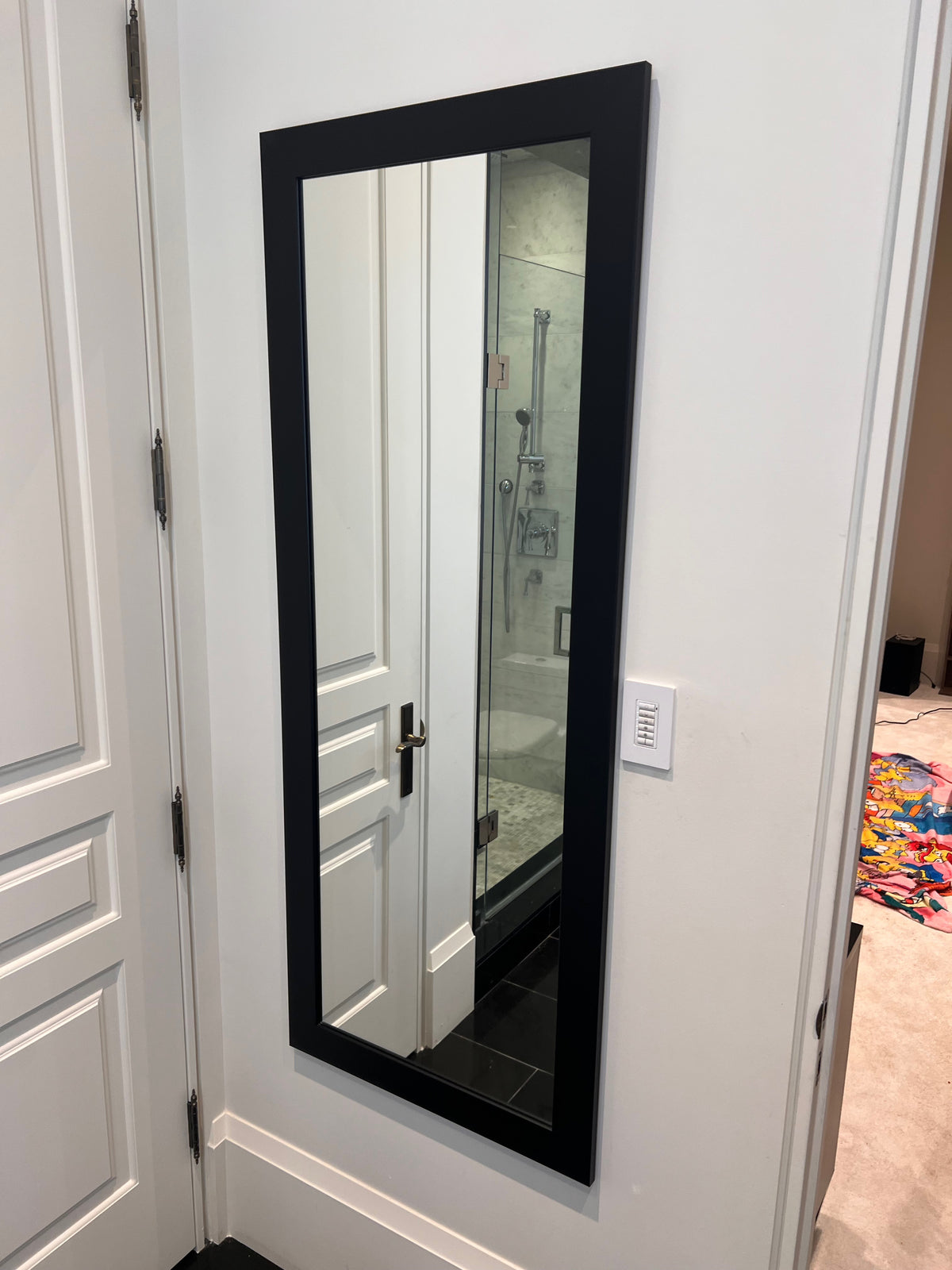 Black Frame Mirror