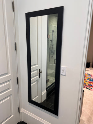 Black Frame Mirror