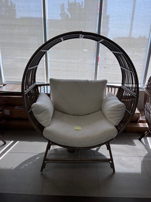 Bellamy Patio Outdoor Round Wicker Chair