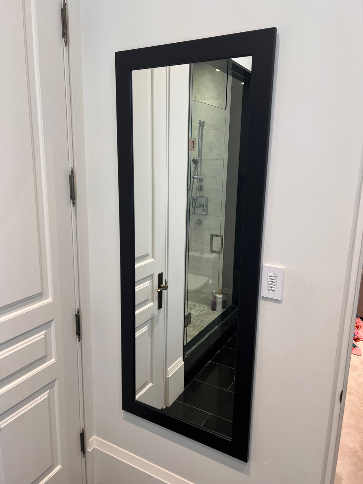 Black Frame Mirror