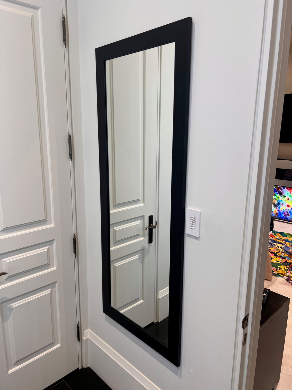 Black Frame Mirror