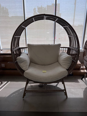 Bellamy Patio Outdoor Round Wicker Chair