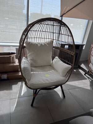 Wicker Egg Chair # 2