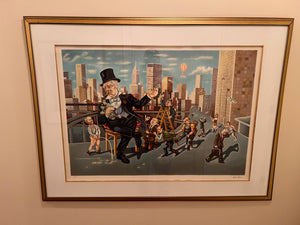 Israel Rubenstein 'All for Money' Print A.P
