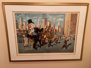 Israel Rubenstein 'All for Money' Print A.P