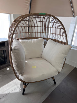 Wicker Egg Chair # 3