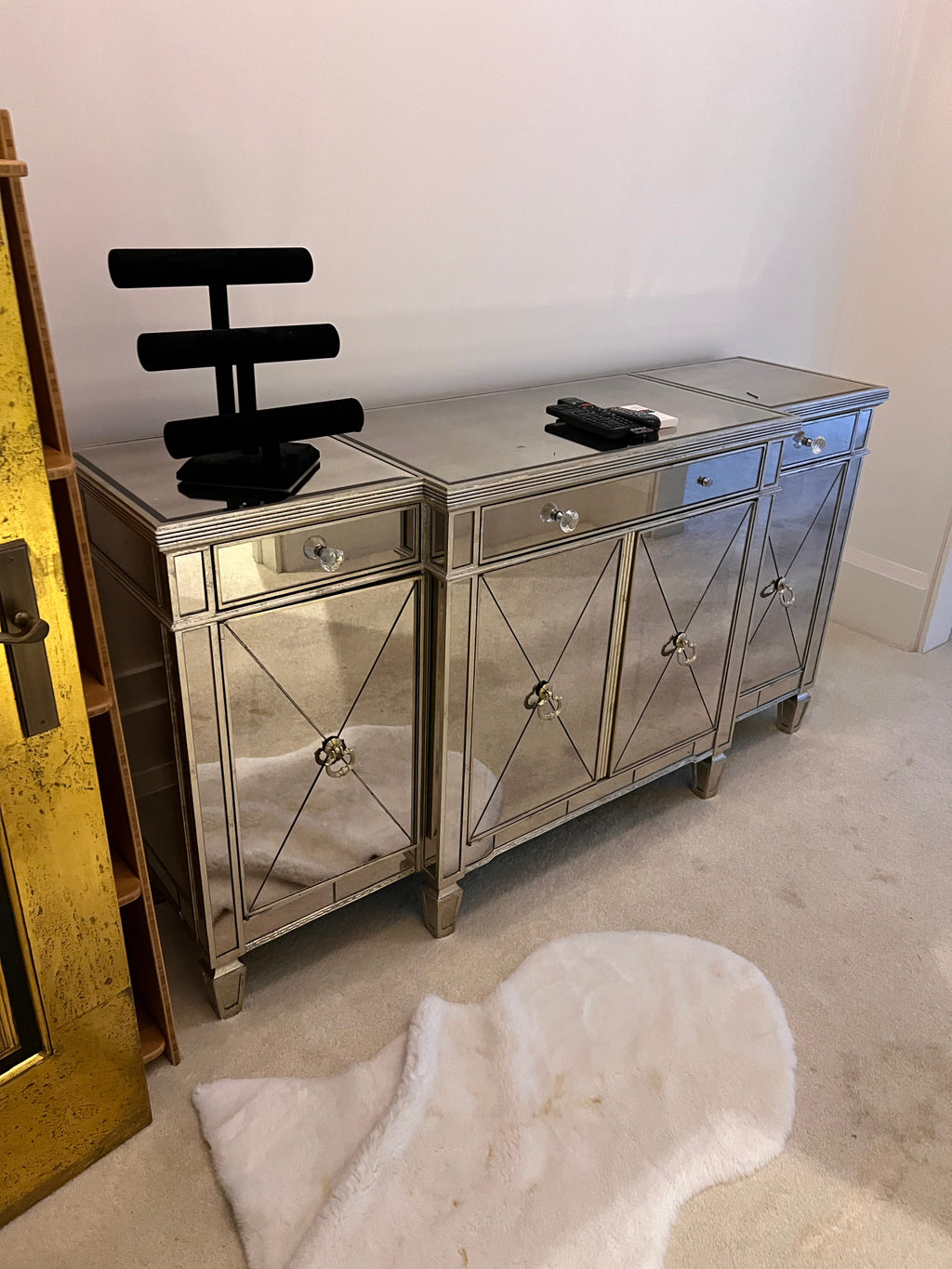 Mirrored Sideboard (*condition noted)