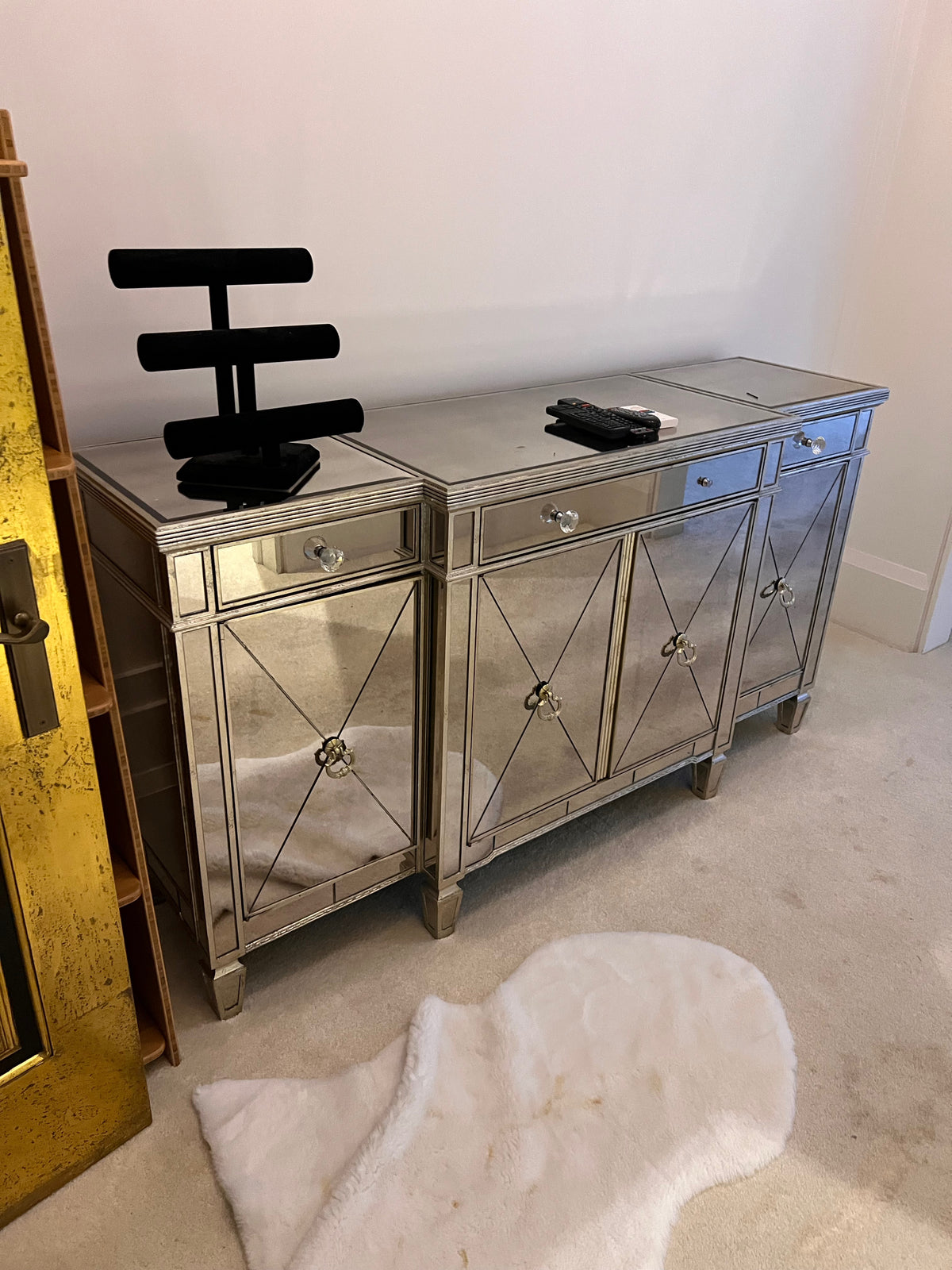Mirrored Sideboard (*condition noted)