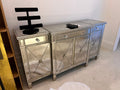 Mirrored Sideboard (*condition noted)
