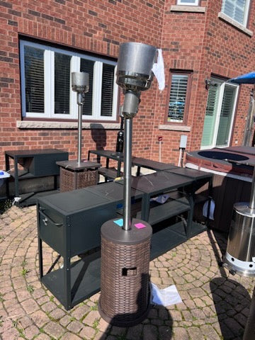 Wicker Gas Patio Heater