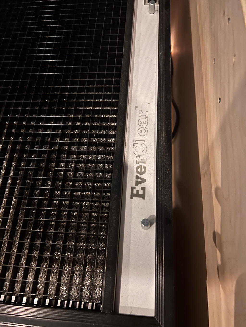 EverClear CM-11F | Deluxe Flush Mount Smoke Eater with 44 lbs. of Carbon - 400-850 CFM, in Custom Cabinet (*retail $5,600)
