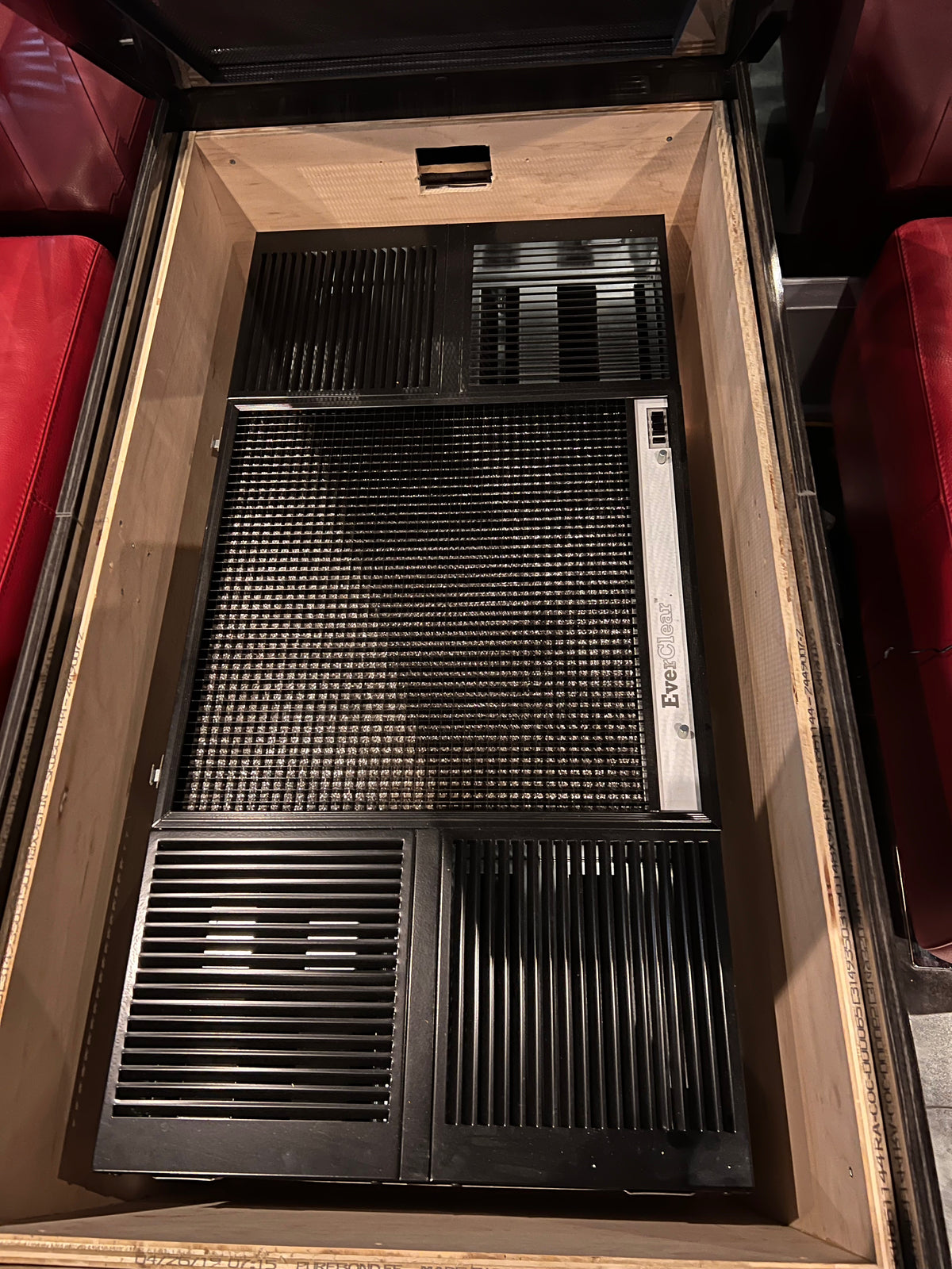 EverClear CM-11F | Deluxe Flush Mount Smoke Eater with 44 lbs. of Carbon - 400-850 CFM, in Custom Cabinet (*retail $5,600)