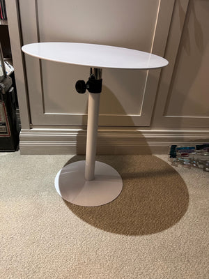 EQ3 White JACK SIDE TABLE