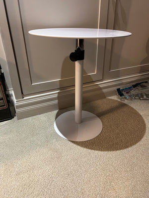 EQ3 White JACK SIDE TABLE
