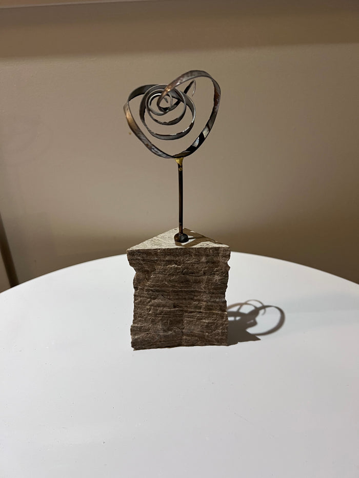 Richard Sturgeon Abstract Steel Sculpture