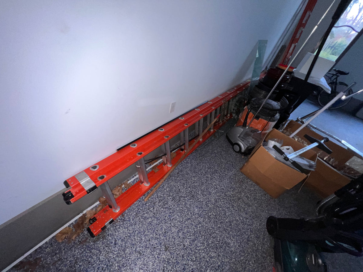 Louisville Ladder Extendable 24-Foot Fiberglass Ladder
