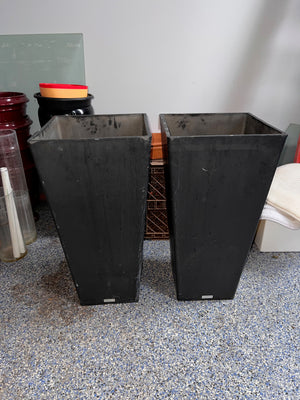 Pair of Veradek Indoor/Outdoor Resin Planters