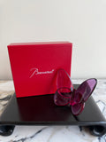 Baccarat Crystal Lucky Butterfly, Peony (*with original box)