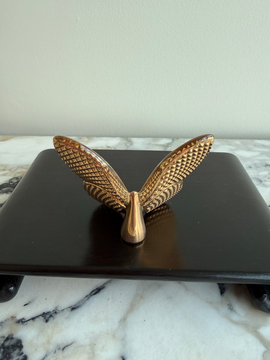 Baccarat Crystal Lucky Butterfly, Diamond Gold
